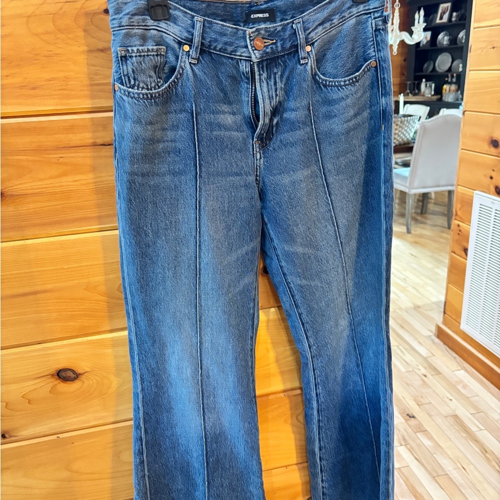 Express Women's Blue Jeans